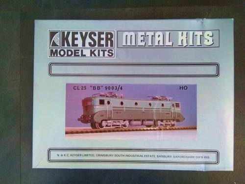 Modélisme : kit maquette pour locomotive CL 25 "BB" 9003-4 - HO