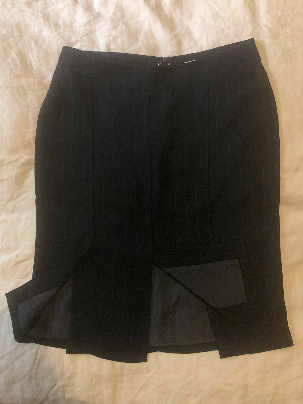 Jupe Max Mara Marella bleu marine T44