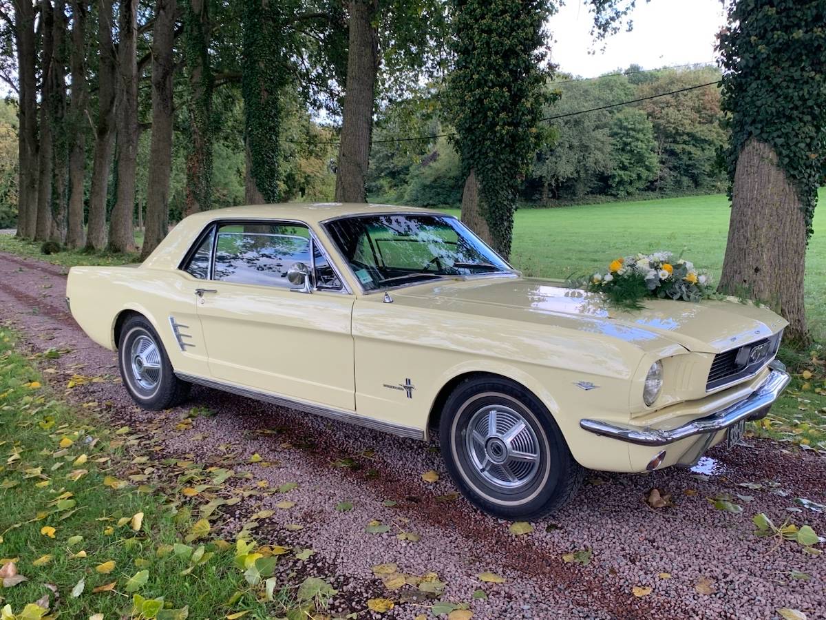 Loue pour mariage Ford Mustang de 1966