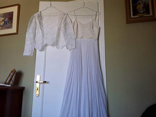 Robe de mariée blanche taille S