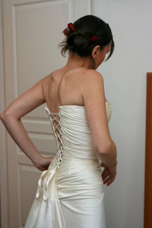 Robe de mariée Soie sauvage - Taille S