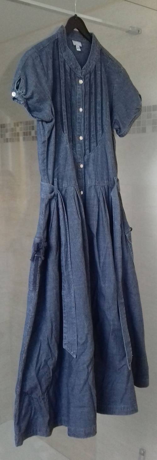 Robe en jean bleu marine Cyrillus 16A
