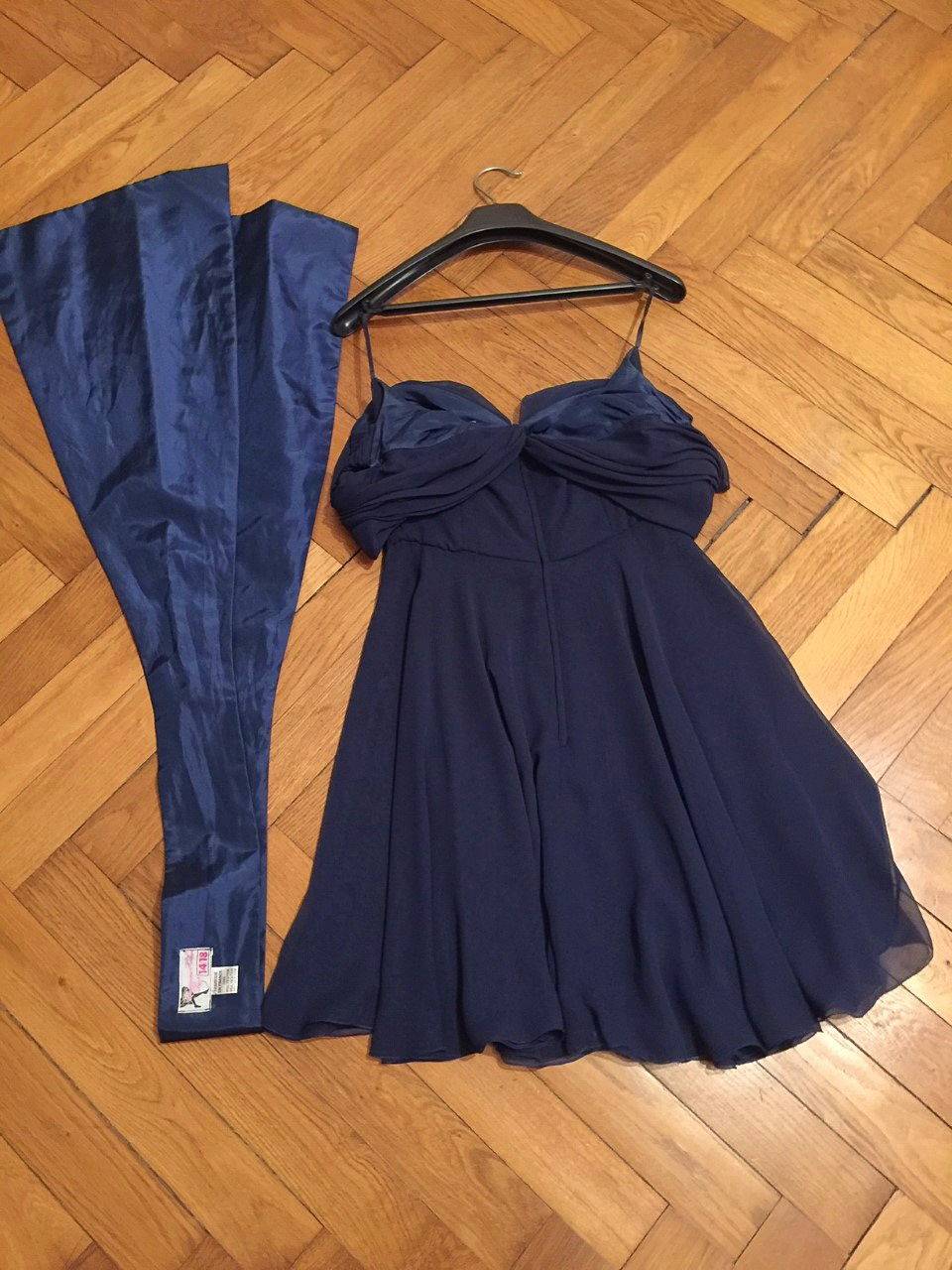 Robe bleu marine habillée 14/18 Paris, taille 36