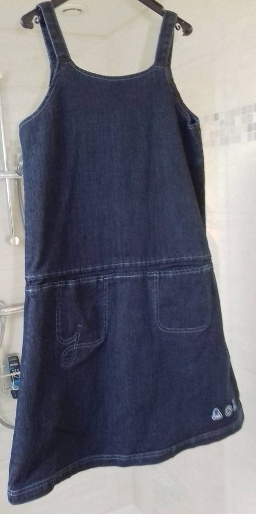 Robe jean bleu marine Jacadi 12A
