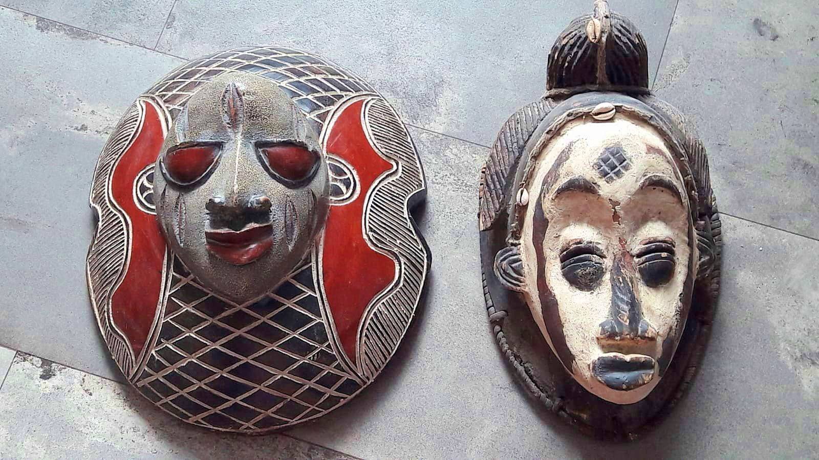 Beau masque décoratif