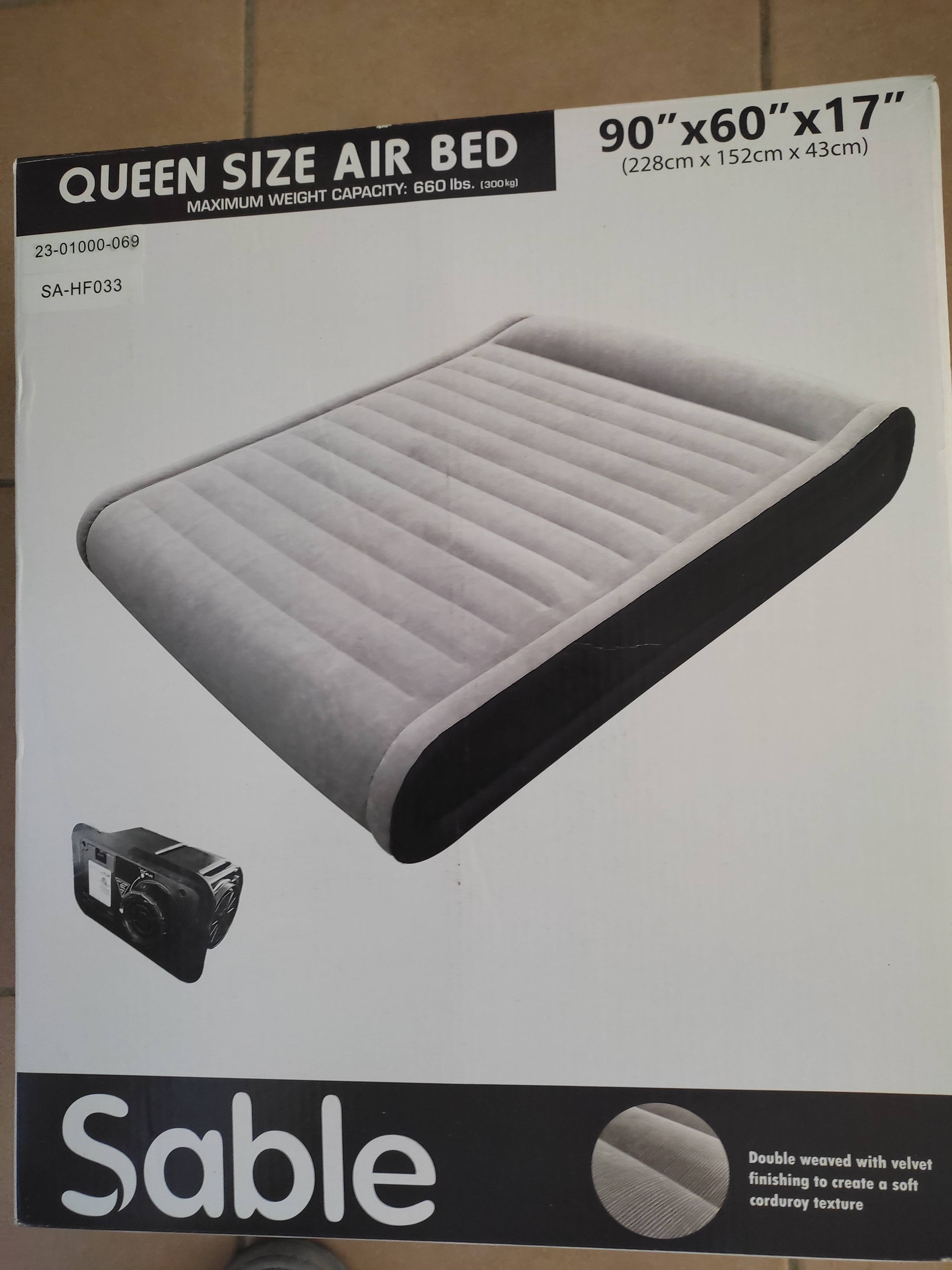 Matelas d’appoint électrique 2 places