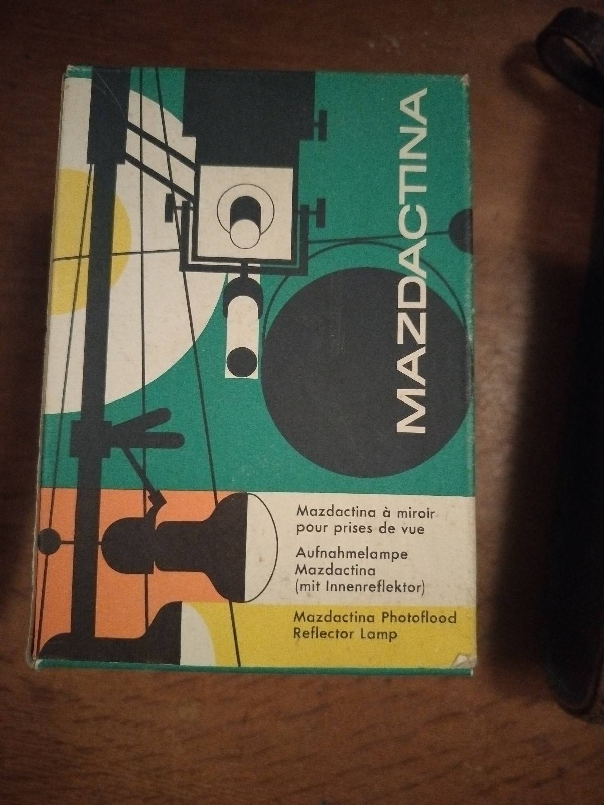 MAZDACTINA Ampoule Pour Prise De Vue 125/130V - 250W MAZDA