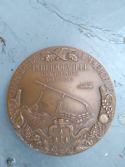 Medaille 100ans Philippeville