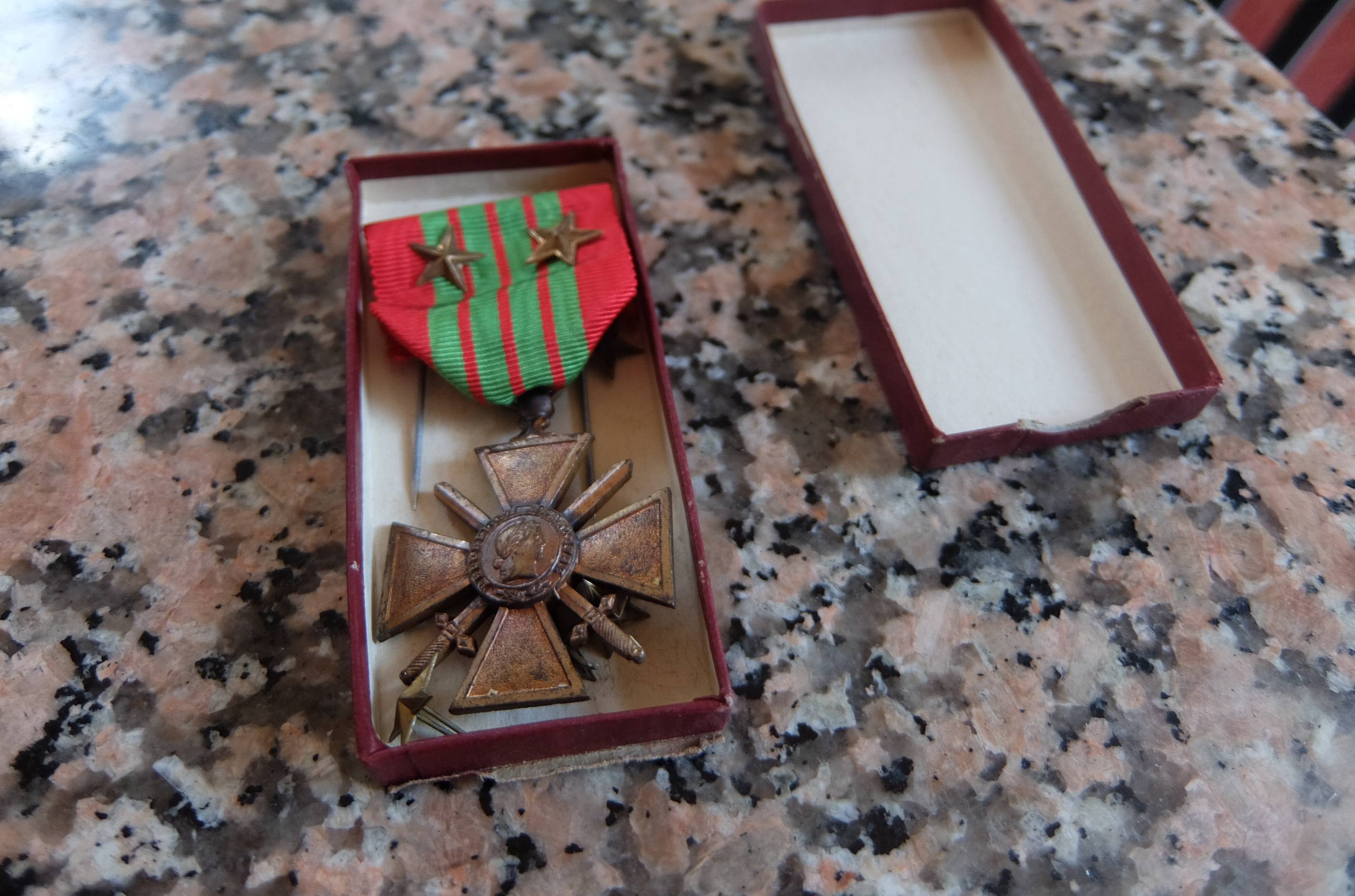 Médaille croix de guerre 1930-1940