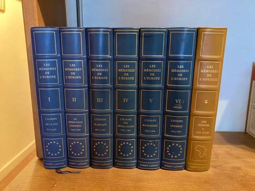 Les mémoires de l’Europe en 6 volumes de chez Robert Laffont