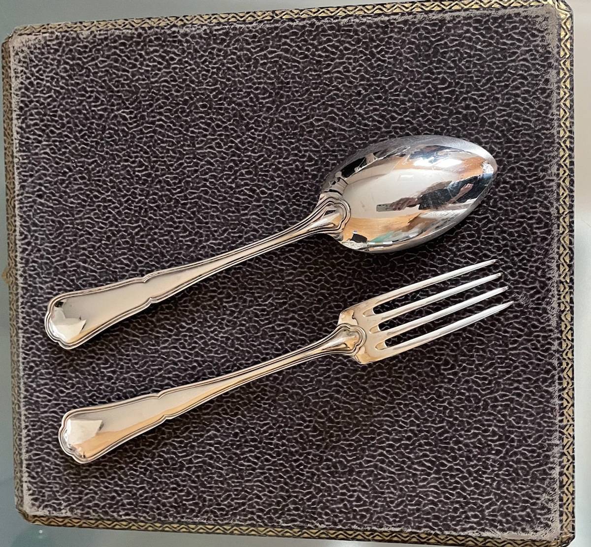 Ménagère en métal argenté