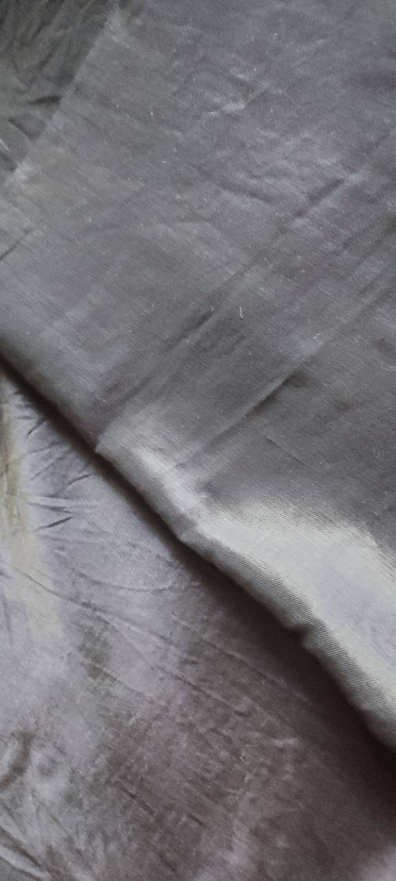 Métrage de satin noir