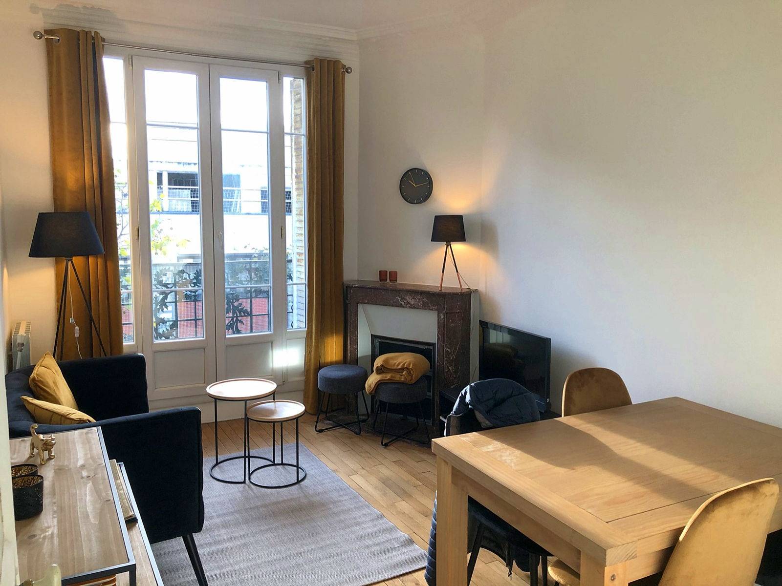 Loue T3 meublé Boulogne (92) Coeur de ville - 47m²