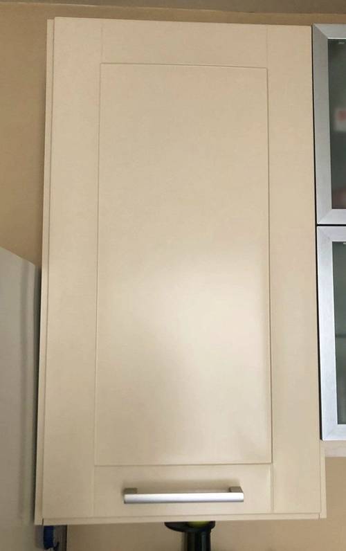 Meuble haut cuisine blanc cassé 50cm - IKEA ADELE