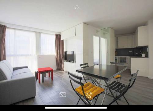 Loue appartement meublé - 37m² - métro Glacière Paris 13ème proche 5ème