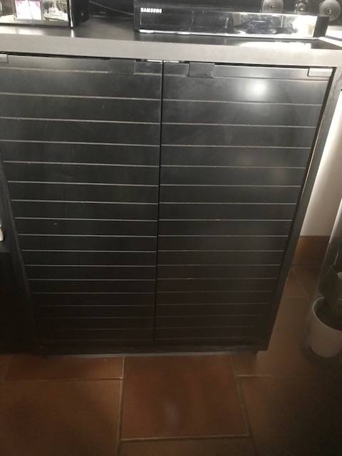Meuble de rangement disques