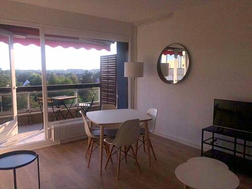 Loue appartement - 36m² Marcq-en-Barœul - F1 bis meublé, refait à neuf, balcon sud ouest sans vis à vis
