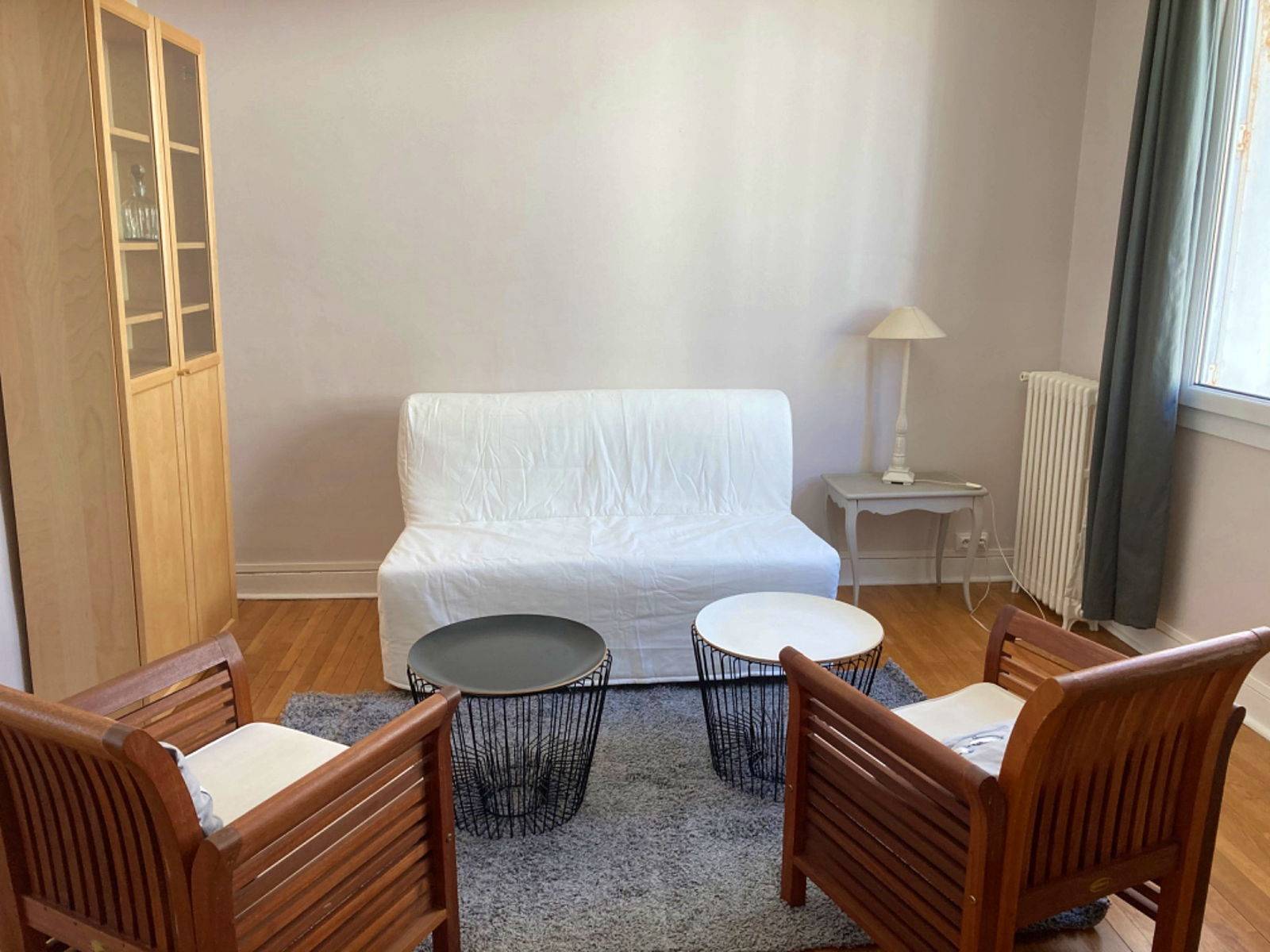 Loue T3 55m² meublé Tours centre