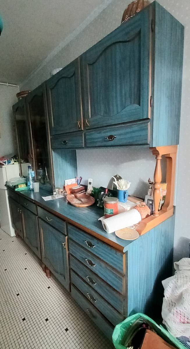 Vends meubles de cuisine vintage années 70 très bonne qualité