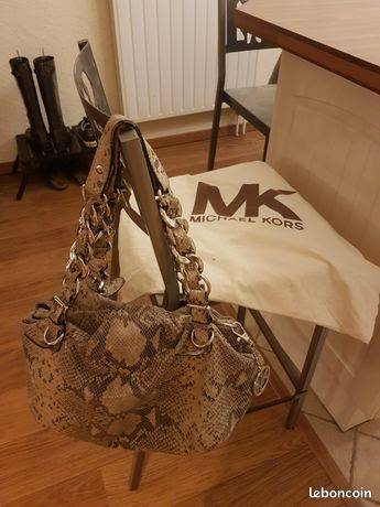 Sac Michael Kors cuir façon python BE