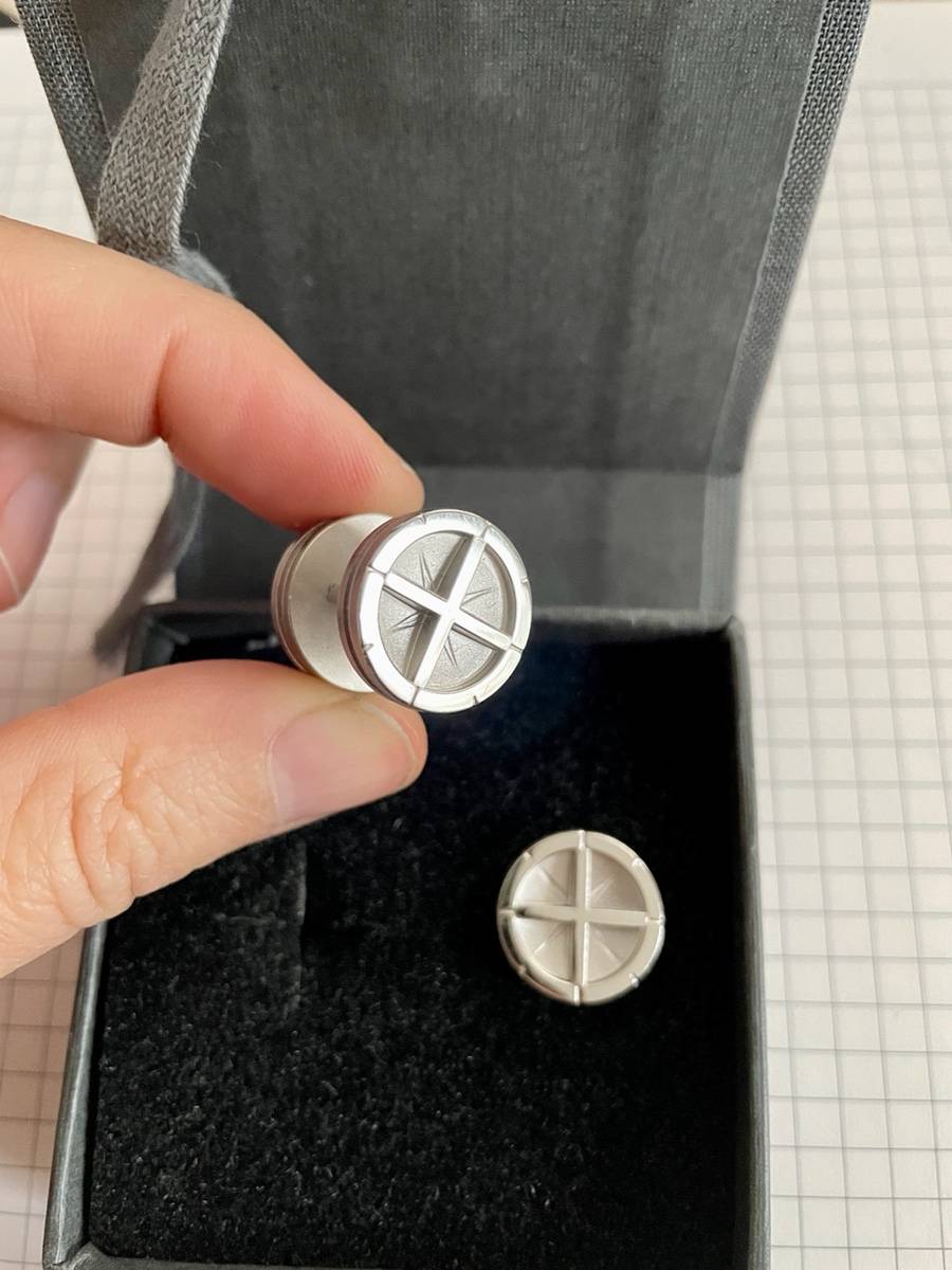 Rare Jean-Michel Wilmotte Boutons de Manchette