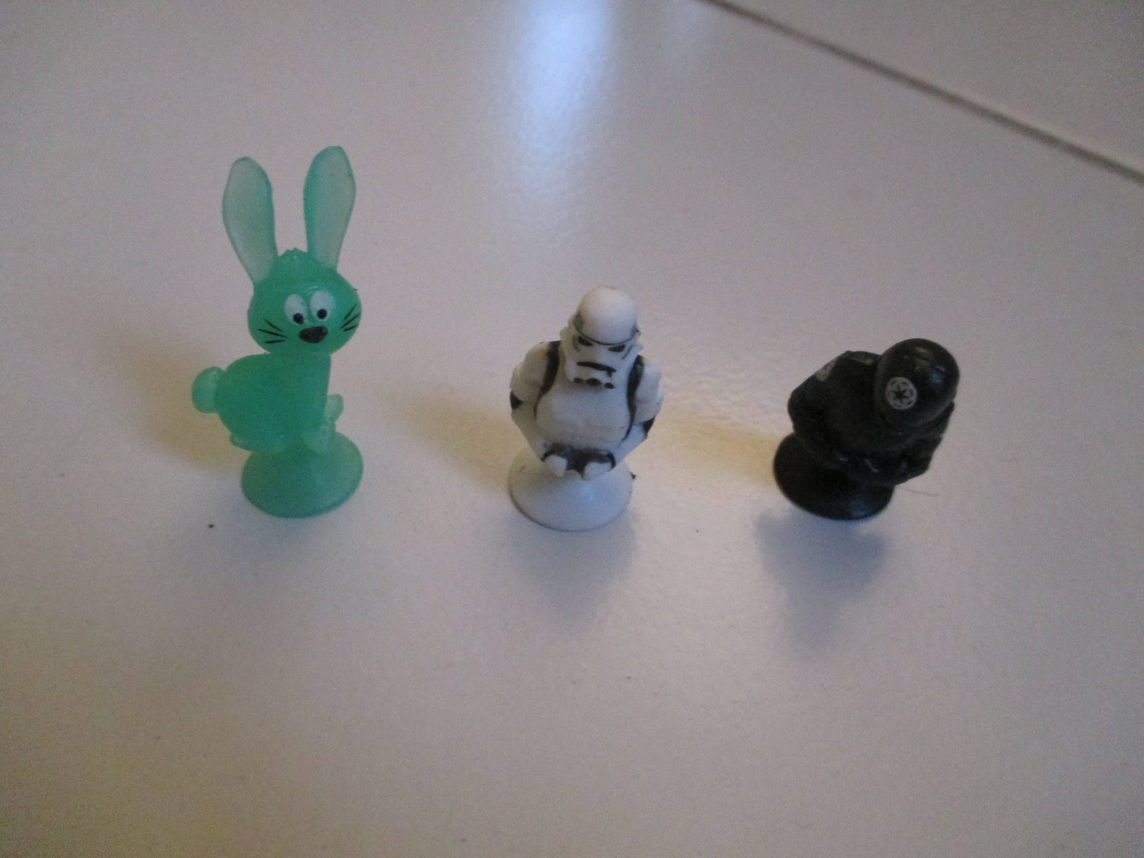 Minis-figurines ventouse