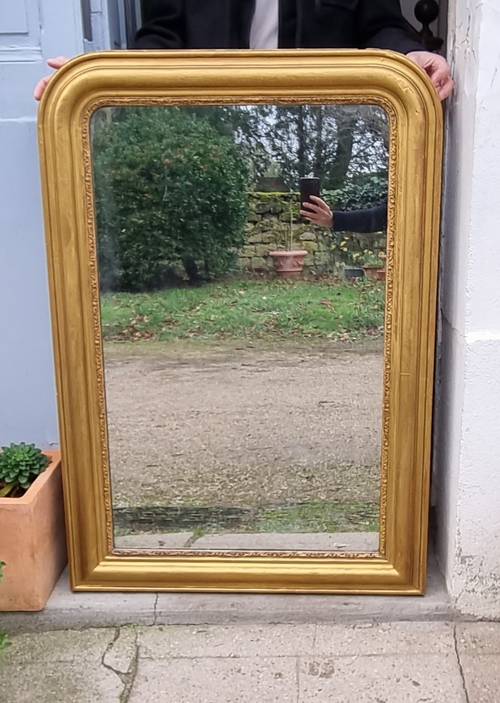 Grand Miroir doré Louis Philippe