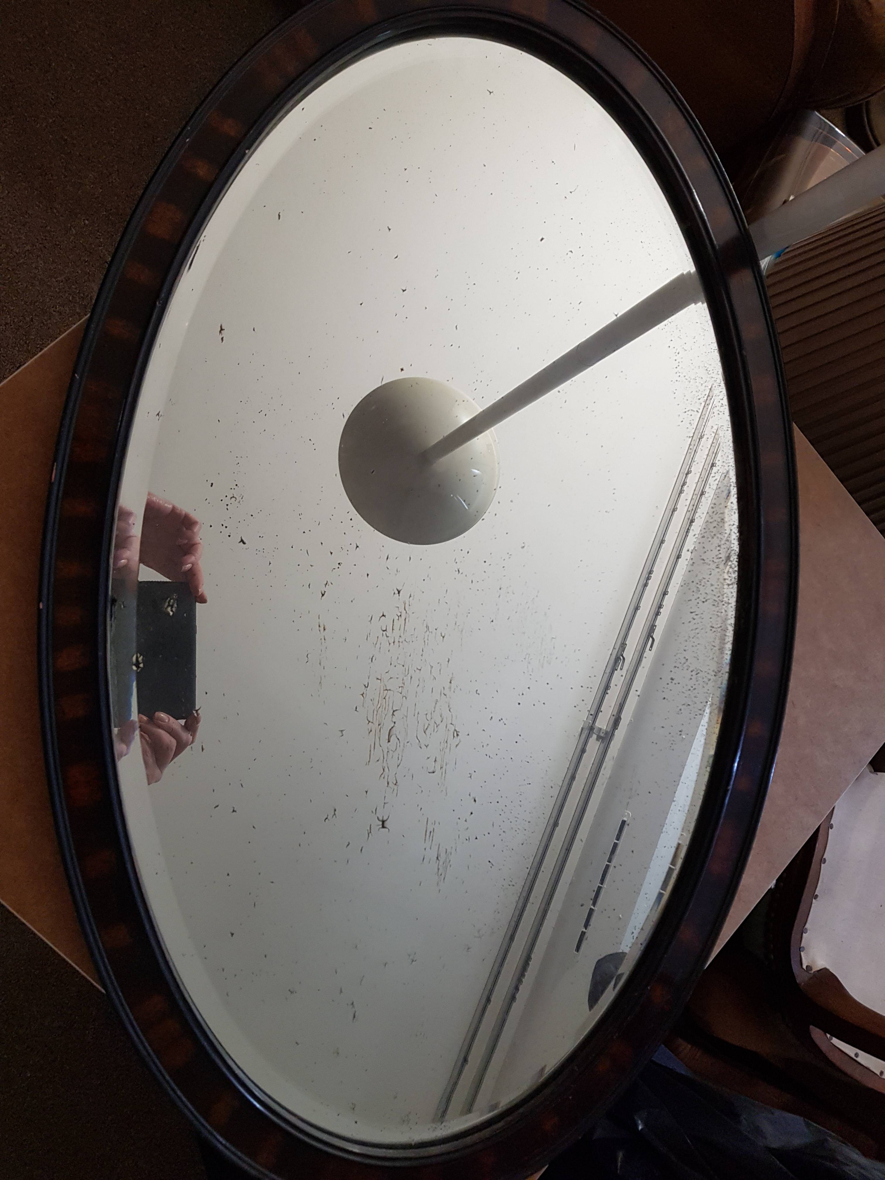 Miroir ovale