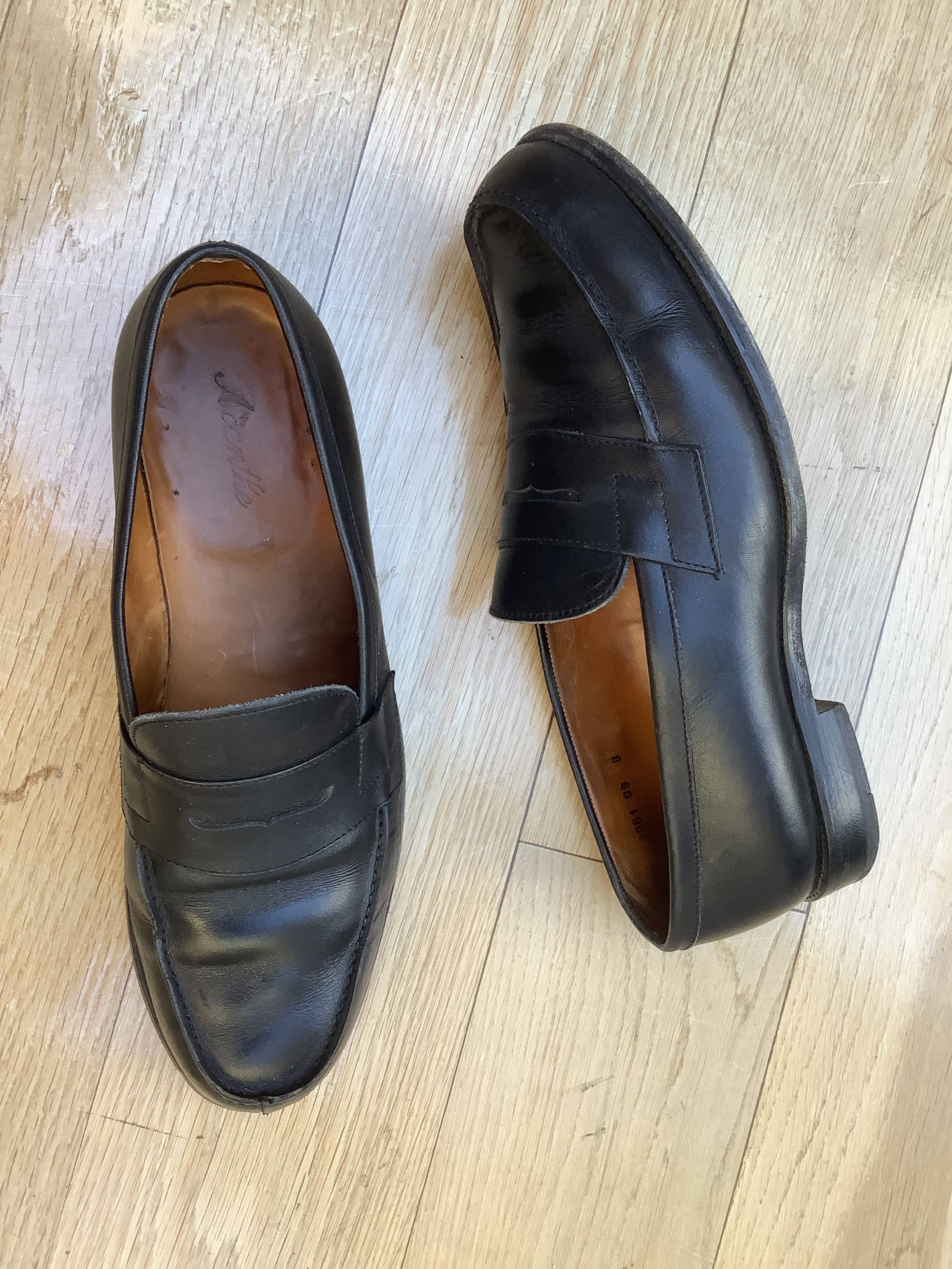 Mocassins Acanthe noir taille 8