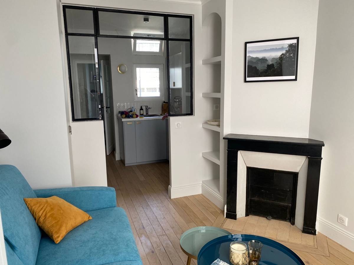 Loue appartement 20m² Montmartre Paris 18ème - bail mobilité