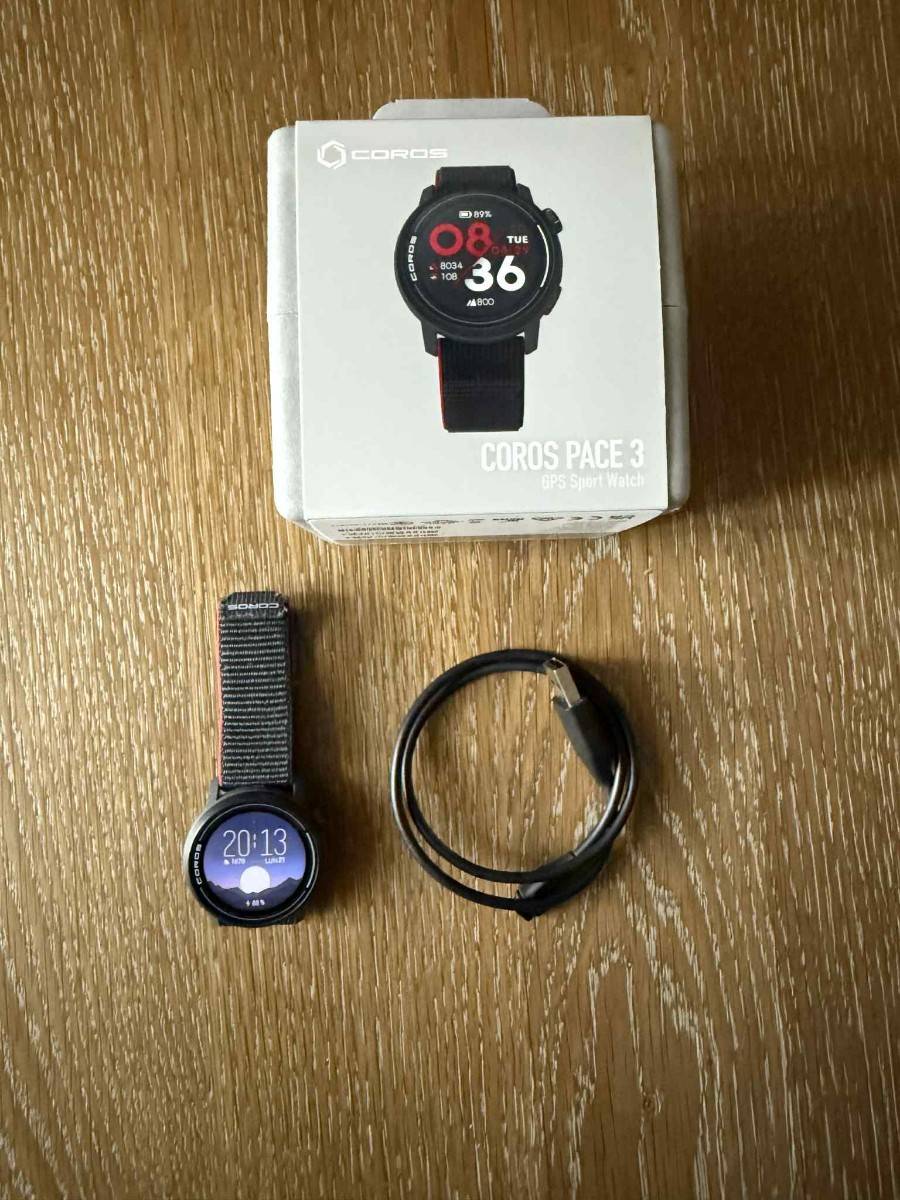 Montre CorosPace 3 noire