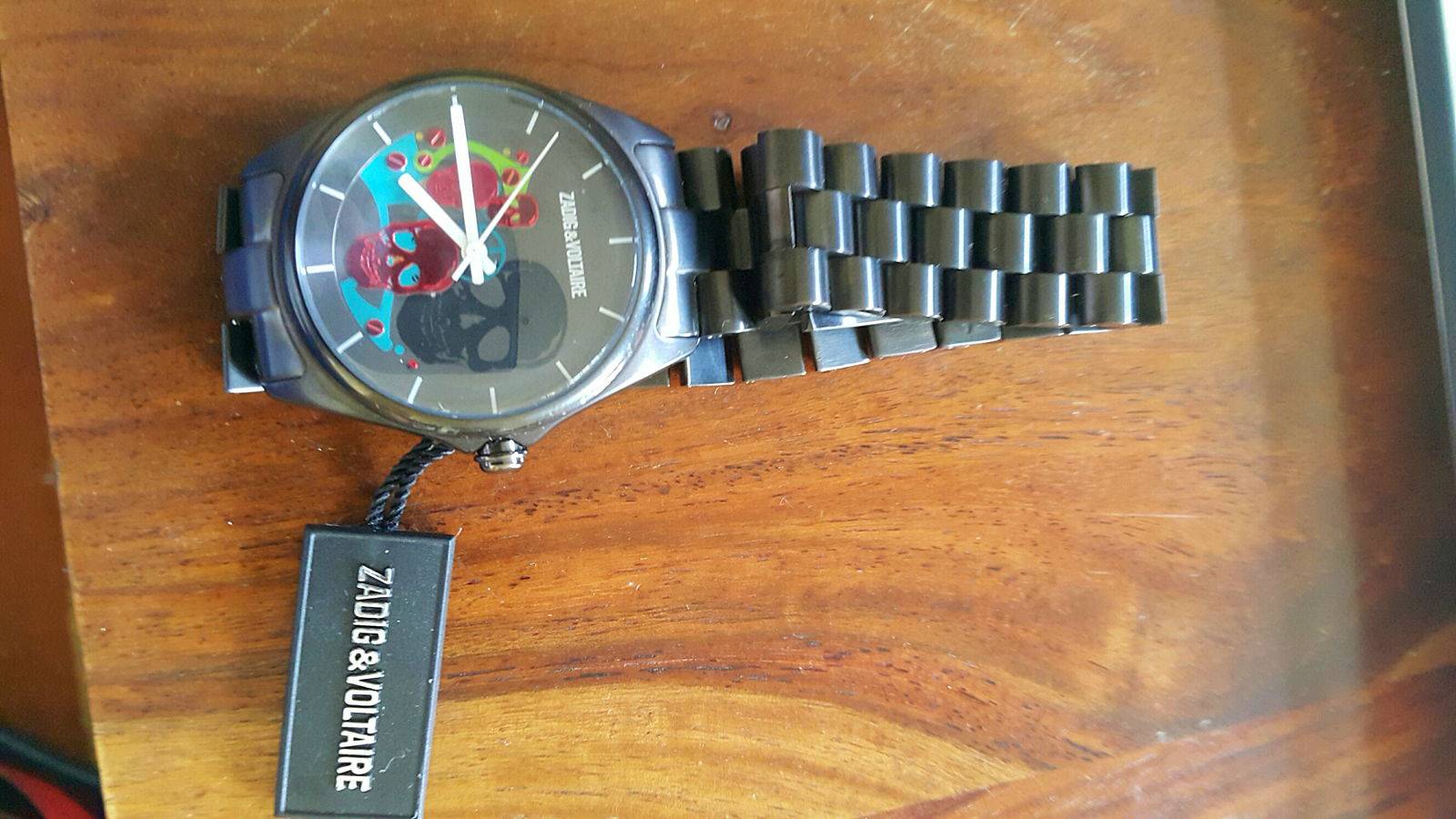 Vends Montre neuve Zadig & Voltaire Homme têtes de mort