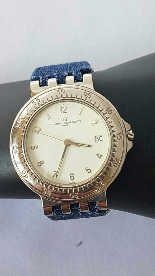 Montre Pascal MORABITO - Mouvement Quartz- Acier