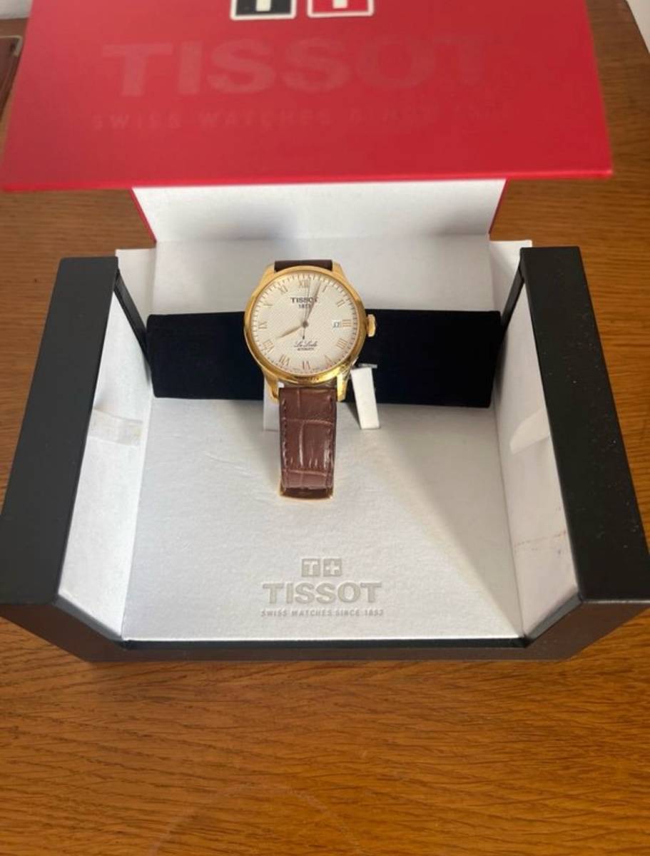 Montre Tissot Le Locle Automatique / Bracelet en cuir marron