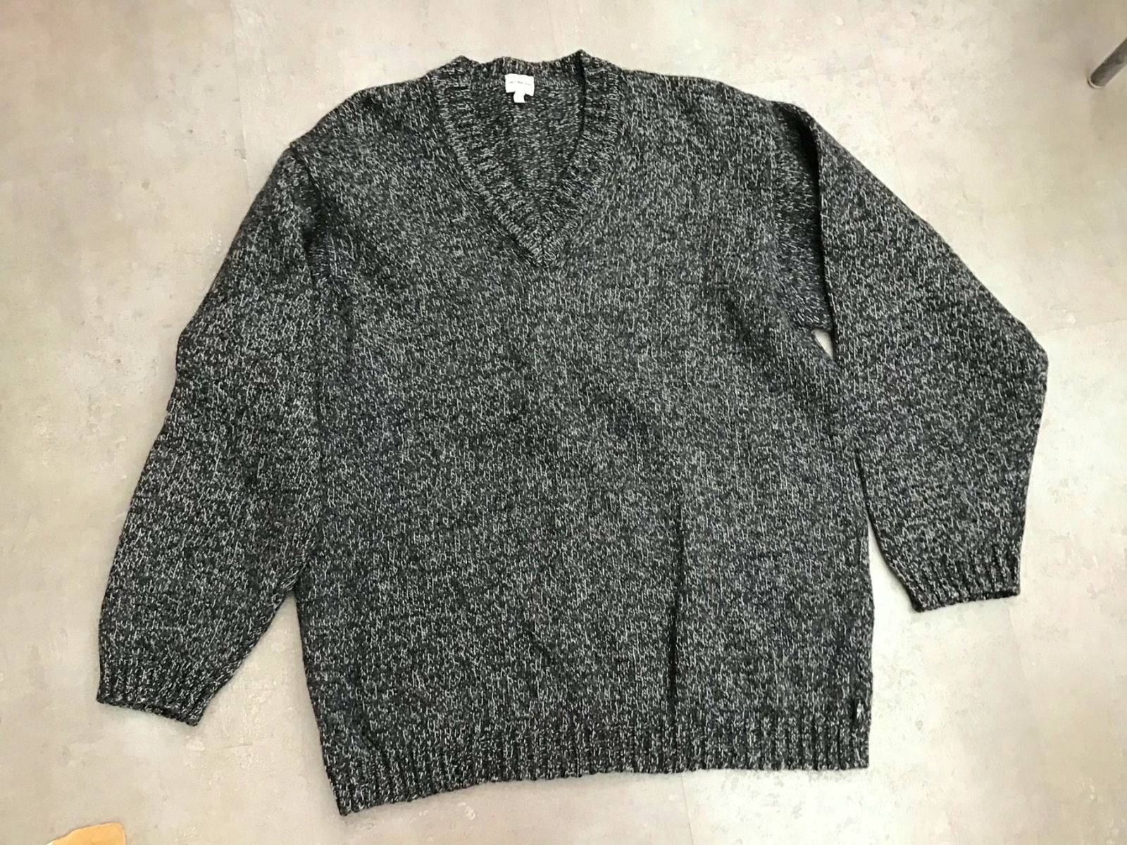 Pull gris moucheté blanc Calvin Klein T XL
