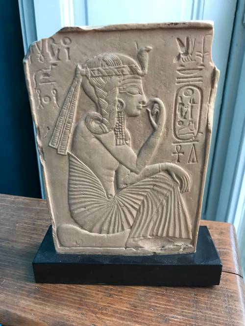 Moulage du Louvre Stèle de Ramses II biface
