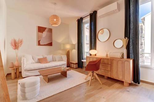 Vends Nice / Musiciens - Magnifique 2P rénové au calme avec balcon - 46m²