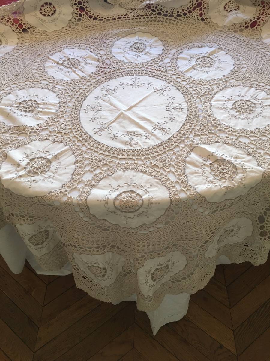 Nappe ronde coton