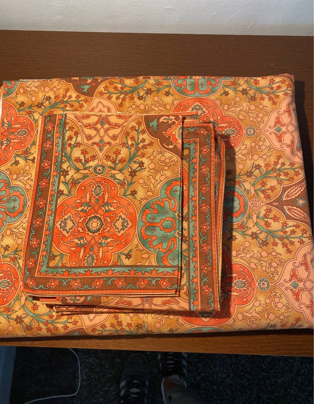 Nappe et serviettes de table MIE /Martine Nourissat