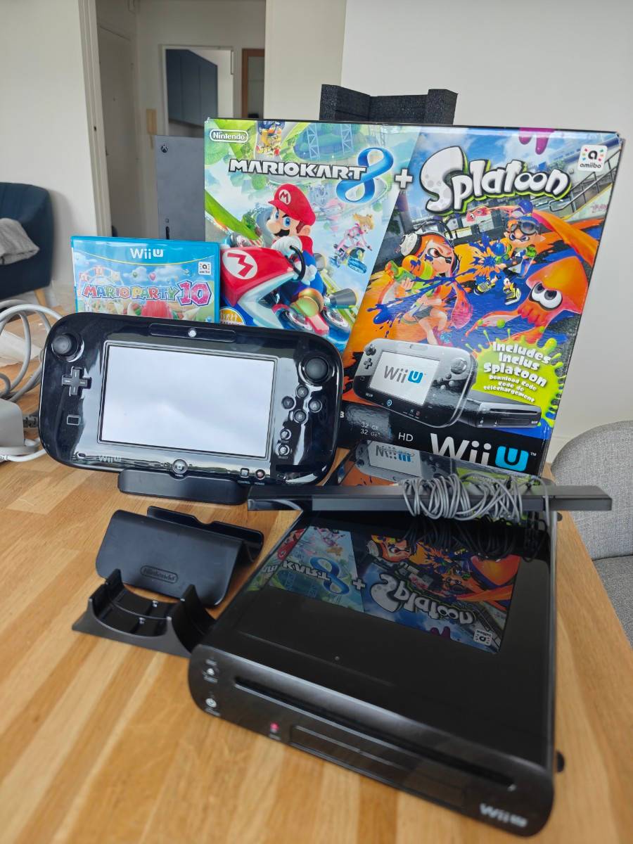 Nintendo WiiU Pack Premium (Mario Kart 8 + Splatoon)