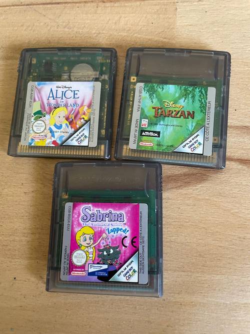 Vends jeux Nintendo pour Game Boy Color