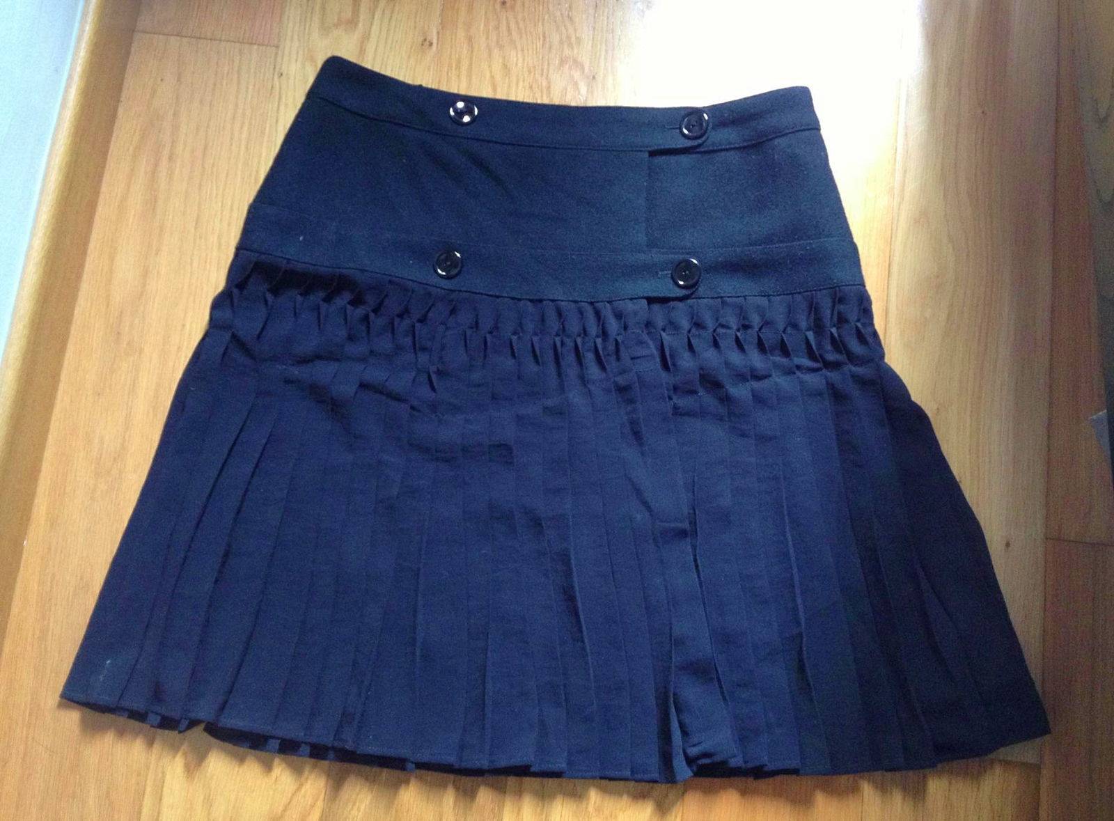 Jupe noire à plis Comptoir Des Cotonniers - T 40