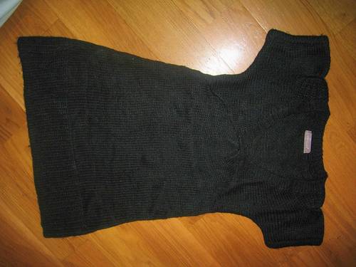 Robe noire VOYELLE taille unique