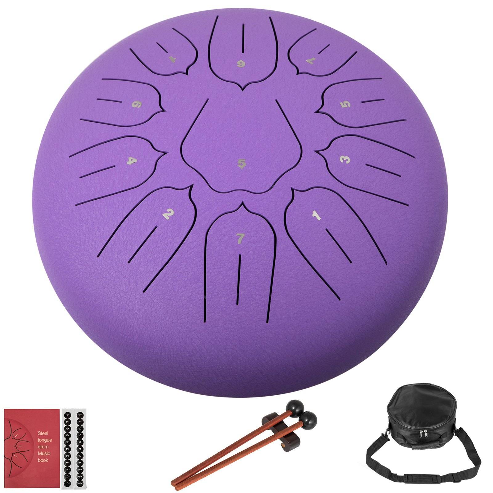 8 Notes/25cm Tambour Handpan Langue Tongue Drum