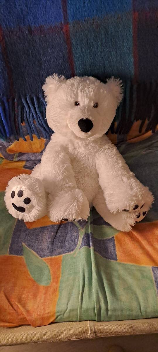 Vends nounours/peluche neuve ours polaire