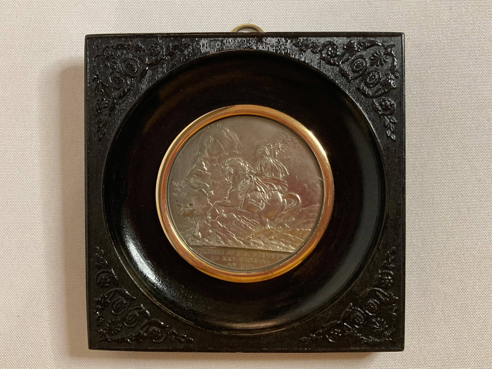 Plaque Médaille En Plomb Louis Pasteur - Fin XIXème - Belle état
