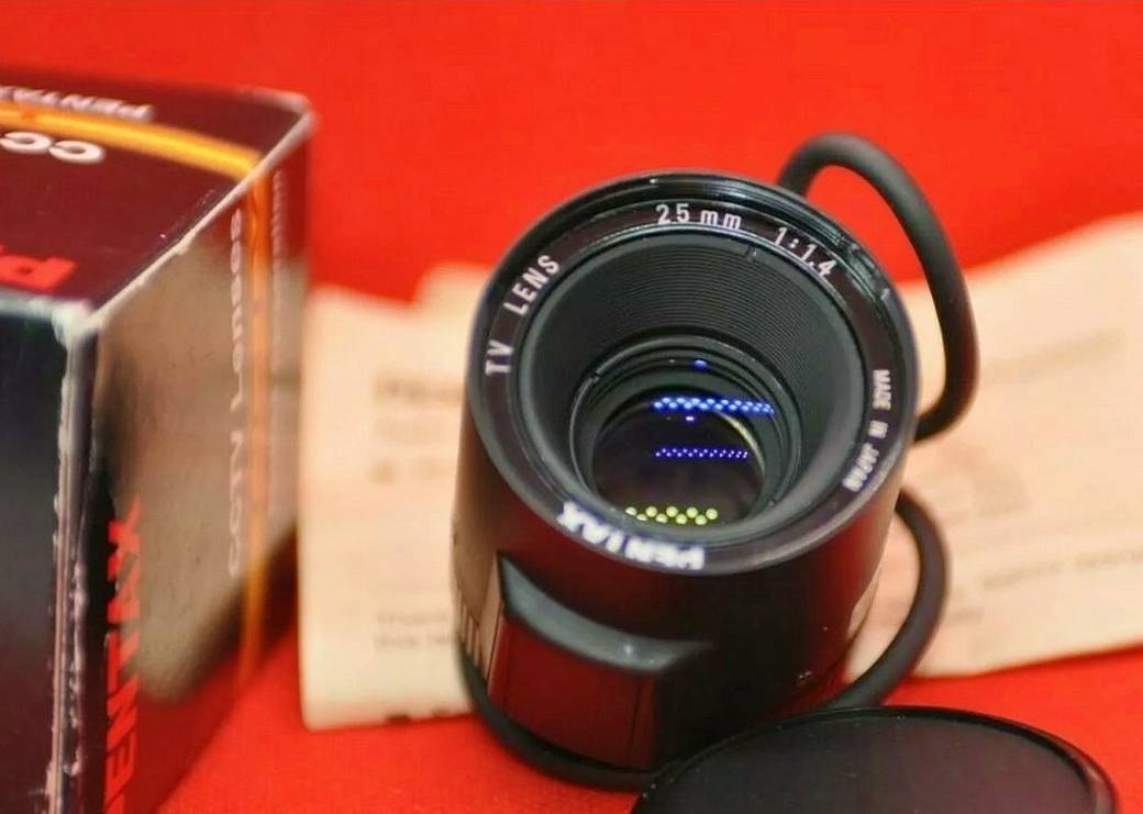 Objectif CCTV 25mm F/1.4 - Pour Caméras Nikon - Monture C - Neuf