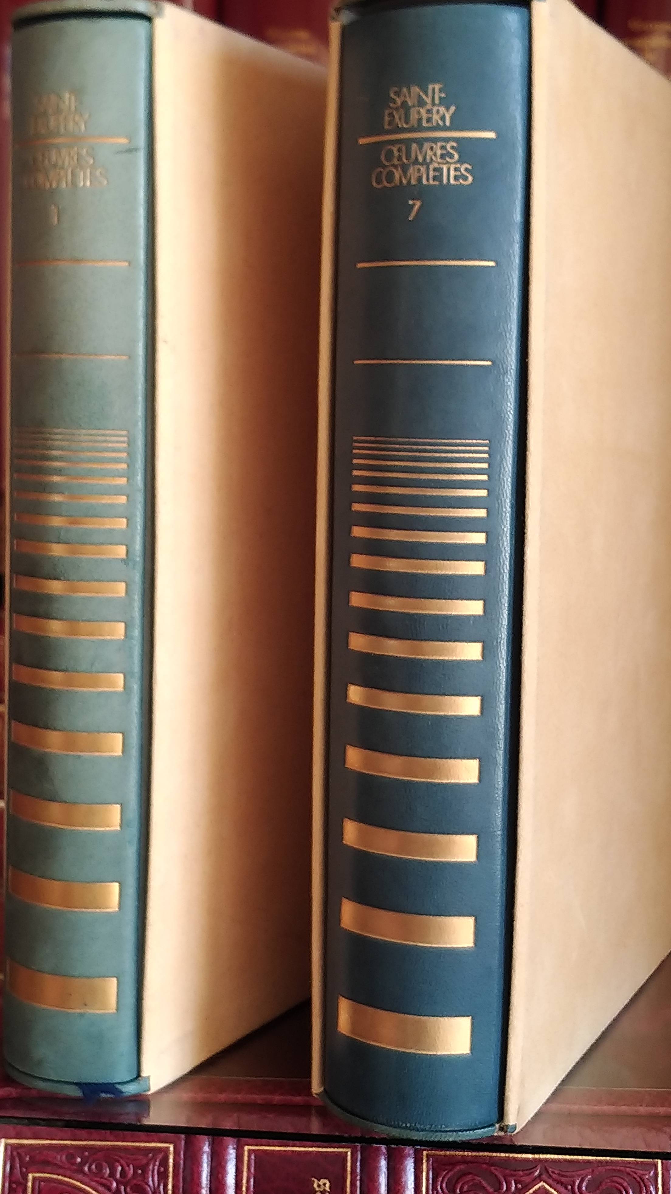 Œuvres complètes de saint exupéry en 7 volumes sur Gens de Confiance