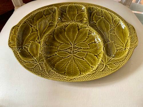 Plat à hors d’œuvres « Gien » vintage