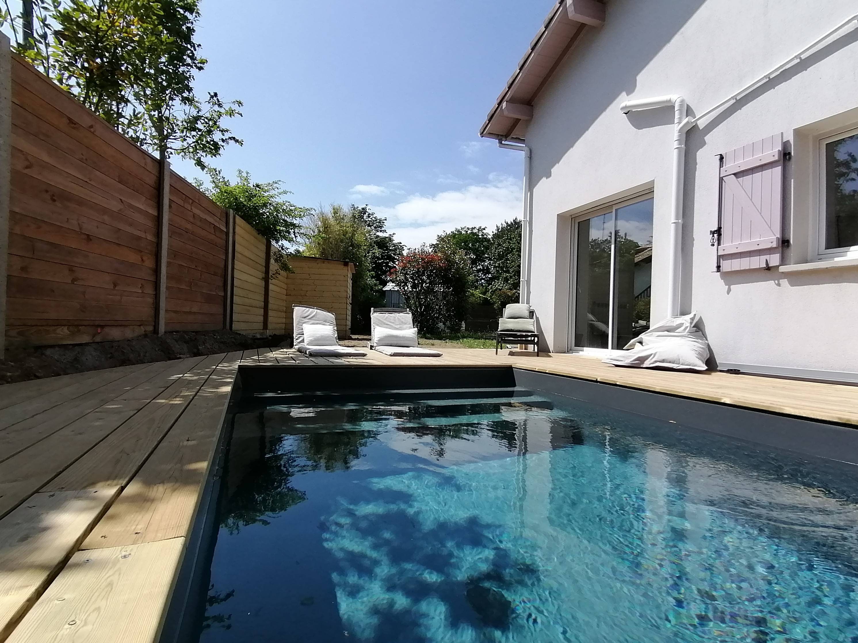 Loue maison Oïhana 4* - 11 couchages, 5 suites, piscine chauffée, à 5 km de la plage - Labenne (40)